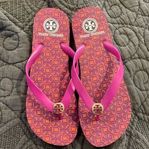 Tory Burch Sz 8 Color Flip Flops